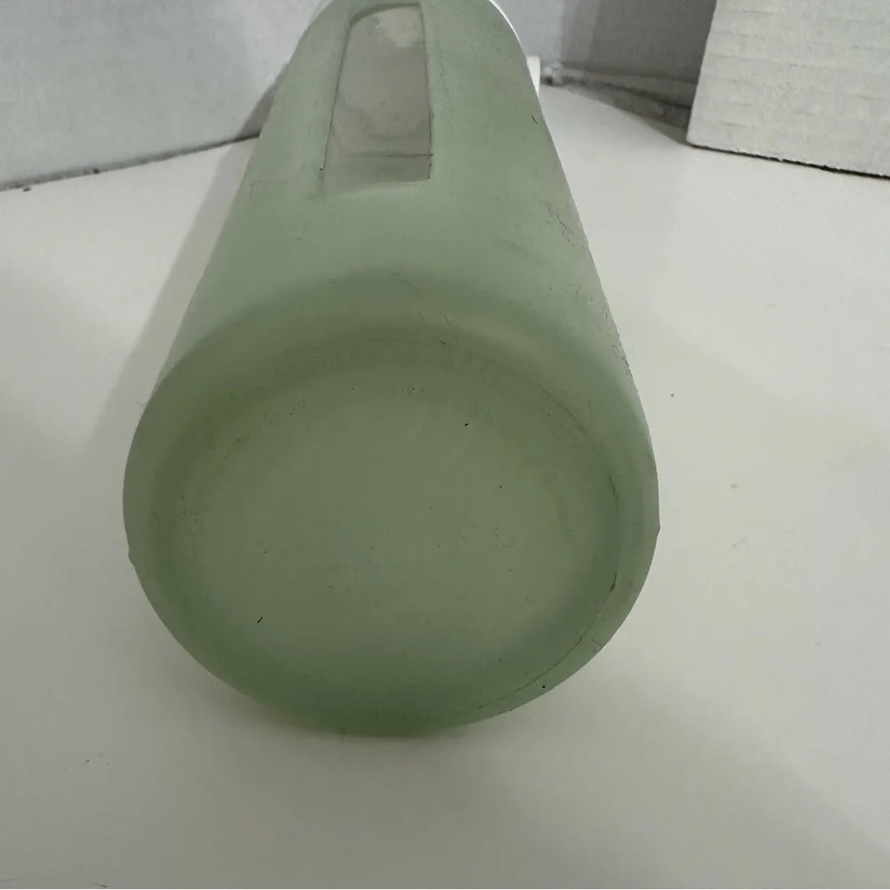 Takeya Green Insulated Water Bottle Flip Lock Clear Lid Wellness Hydration